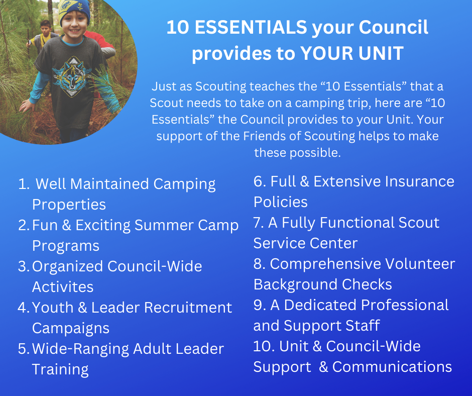 Friends of Scouting French Creek Council, BSA